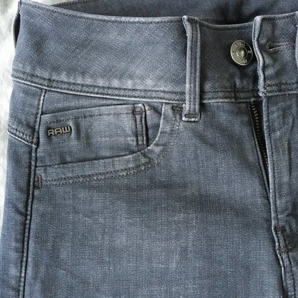 G-Star Raw Women's Lynn Mid Super Skinny Jeans - Picture 6 of 9